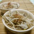 赤い電話's cooksnap of when they made 3step☆もやしのおひたし 塩昆布和え.