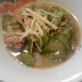 ジャガちゃん's cooksnap of when they made 土用にも？さんま蒲焼缶とすし酢で鰻ざく風.