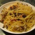 ジョングレ's cooksnap of when they made 焼さけぺペロンチーノ.