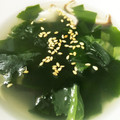 みい56's cooksnap of when they made 簡単！ 白菜と ワカメの 中華スープ♪.