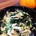 saku39717's cooksnap of when they made ほうれん草ツナマヨチーズあえ.