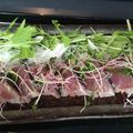 RIE231311's cooksnap of when they made 簡単！にんにくポン酢で かつおのタタキ.