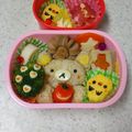 ゆずゼリー♪'s cooksnap of when they made 高野豆腐をかわいく♡ キャラ弁のおかず.