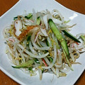 ふわっとふわりん's cooksnap of when they made きゅうりともやしさっぱりわさび和え.