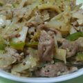尾張の青年's cooksnap of when they made 豚肉のガーリックマスタード丼.