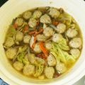 まっちゃん☆ミ's cooksnap of when they made 幼児もパクパク☆肉団子スープ.