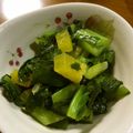 Ｄ☆ちるる's cooksnap of when they made ☆沢庵と小松菜ピリ辛炒め☆.