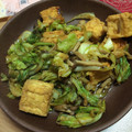 せぱ子's cooksnap of when they made 和風！厚揚げときゃべつのみそ炒め.