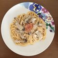 エリザ☆'s cooksnap of when they made タラコの和風クリームスパゲティ.