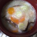 テヨン1's cooksnap of when they made きのこの山かけ椀汁★長芋たっぷり♪.