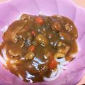 美猫0120's cooksnap of when they made 簡単‼カレーうどん.