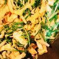 ぷくりる's cooksnap of when they made 水菜炒め.