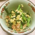 べいすたん's cooksnap of when they made ニラのベーコン卵炒め.