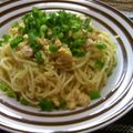なないく's cooksnap of when they made ツナ玉そぼろスパ.