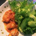 にこ25252525's cooksnap of when they made 簡単!鶏肉とトマトのクレイジーソルト炒め.