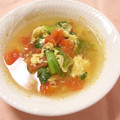 あいぽねっと's cooksnap of when they made はなびし草のレタスとトマトと卵のスープ.