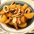ちーもも♡'s cooksnap of when they made 【昆布屋レシピ】イカと大根の煮物♡.