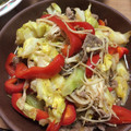 せぱ子's cooksnap of when they made 簡単で美味しい和風の野菜炒め.