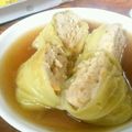のろ福's cooksnap of when they made おばあちゃんの鶏和風ロールキャベツ.