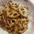 いしまいﾁｬﾝ's cooksnap of when they made 蓮根のからし醤油天かす和え.