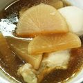 jyuriko☆'s cooksnap of when they made 大根と手羽元のこっくり煮.