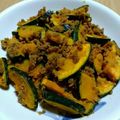 ナーちゃん's cooksnap of when they made かぼちゃとひき肉のうま炒め 生姜風味.
