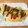 添花ニケ's cooksnap of when they made チーズオムレツ.