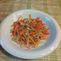 オレンジリング's cooksnap of when they made エコレシピ！大根の皮きんぴら.
