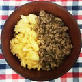 chebzoff's cooksnap of when they made 我が家の肉そぼろ♪(お弁当用).