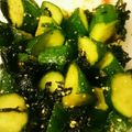 きゃめろん's cooksnap of when they made 中華風・海苔きゅうり.