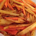 さちほー's cooksnap of when they made じゃが芋と人参のカレー炒め.