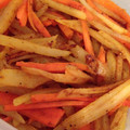 さちほー's cooksnap of when they made じゃが芋と人参のカレー炒め.
