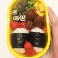 MtoM1121's cooksnap of when they made くるくるチーズ海苔巻＠1歳4カ月のお弁当.