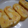 ななクレープ's cooksnap of when they made かにかま＆チーズの卵焼き♡.