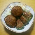 なしきち's cooksnap of when they made ピーマンとしいたけの肉詰め.