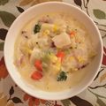 sachinchan's cooksnap of when they made 白菜のミルクスープ.