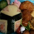 chaiyou's cooksnap of when they made お弁当☆ニンニンジャー☆アカニンジャー.