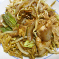 ♪ゆき♪こうそ♪'s cooksnap of when they made たっぷりキャベツと油揚げの焼きそば.