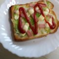 みかん７１８'s cooksnap of when they made 忙しい朝のお助け！トースターdeピザパン.