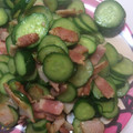NewYuri's cooksnap of when they made きゅうり大量消費★きゅうりの炒めもの.