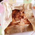 Marysha's cooksnap of when they made そば粉のガレット鶏とリンゴのクリーム和え.