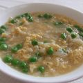 ＊まめゴマ＊'s cooksnap of when they made グリンピースの卵とじ雑炊.