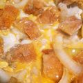 emily1022's cooksnap of when they made 余りカツやお惣菜で♪煮カツ卵とじ☆.