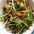 ミッキー777's cooksnap of when they made 水菜と竹輪のサラダ.