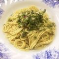 ゴチラ's cooksnap of when they made フキノトウと塩麹鶏胸肉のパスタ♪.