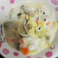 ころちゃんママ07's cooksnap of when they made コンソメ不要☆あさりの豆乳スープ.