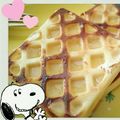 ＊SHIBA＊'s cooksnap of when they made レンジで簡単☆ハニーワッフル.