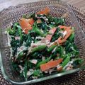 たけんこ's cooksnap of when they made ほうれん草とツナのポン酢和え.