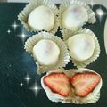 むつみ1028's cooksnap of when they made いちご大福.