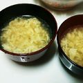 えみっちょリーナ's cooksnap of when they made ふわふわ！卵スープ.